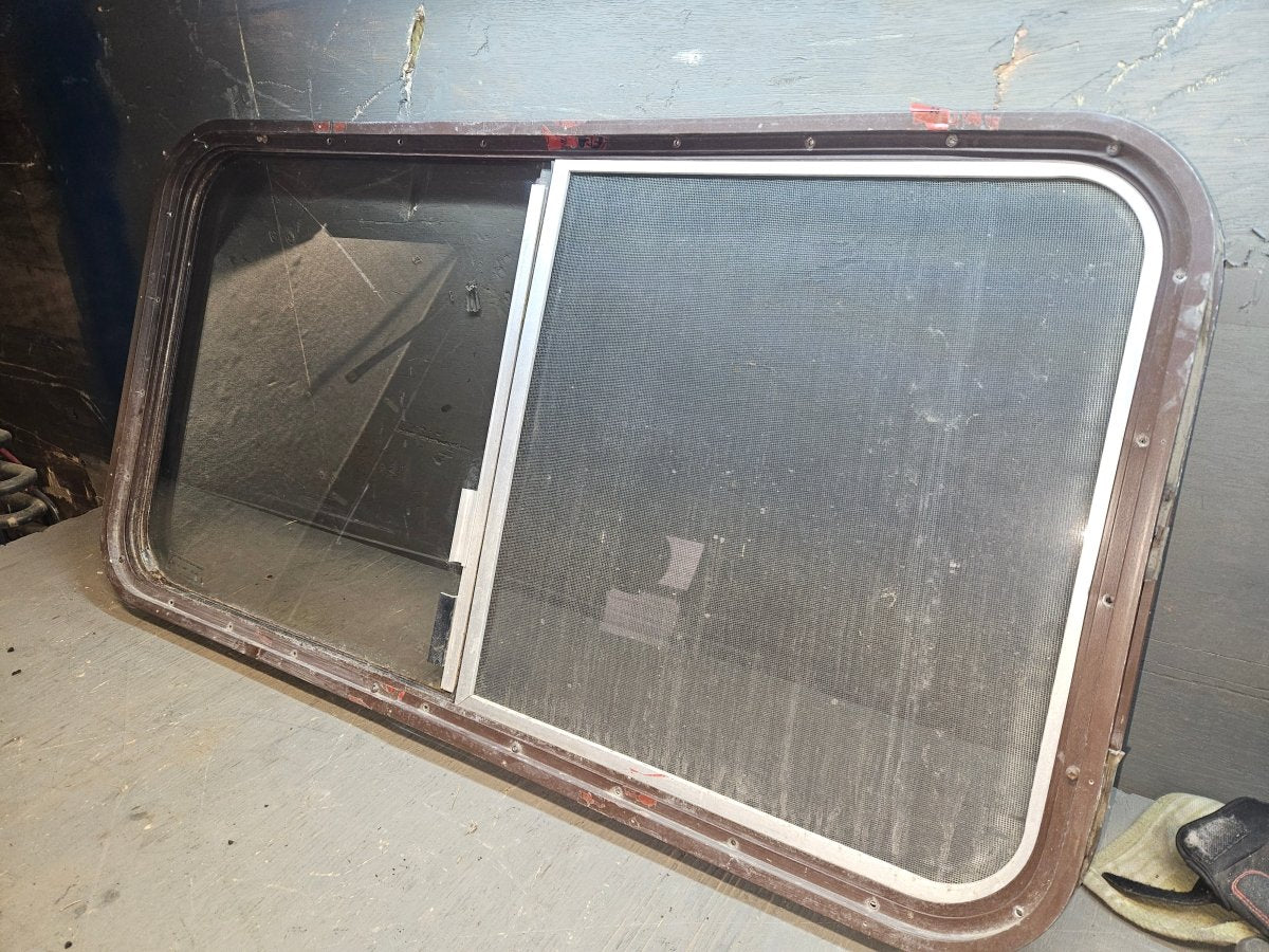 Brown sliding window