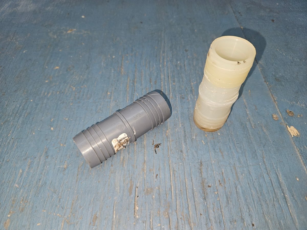 Water fill hose connector