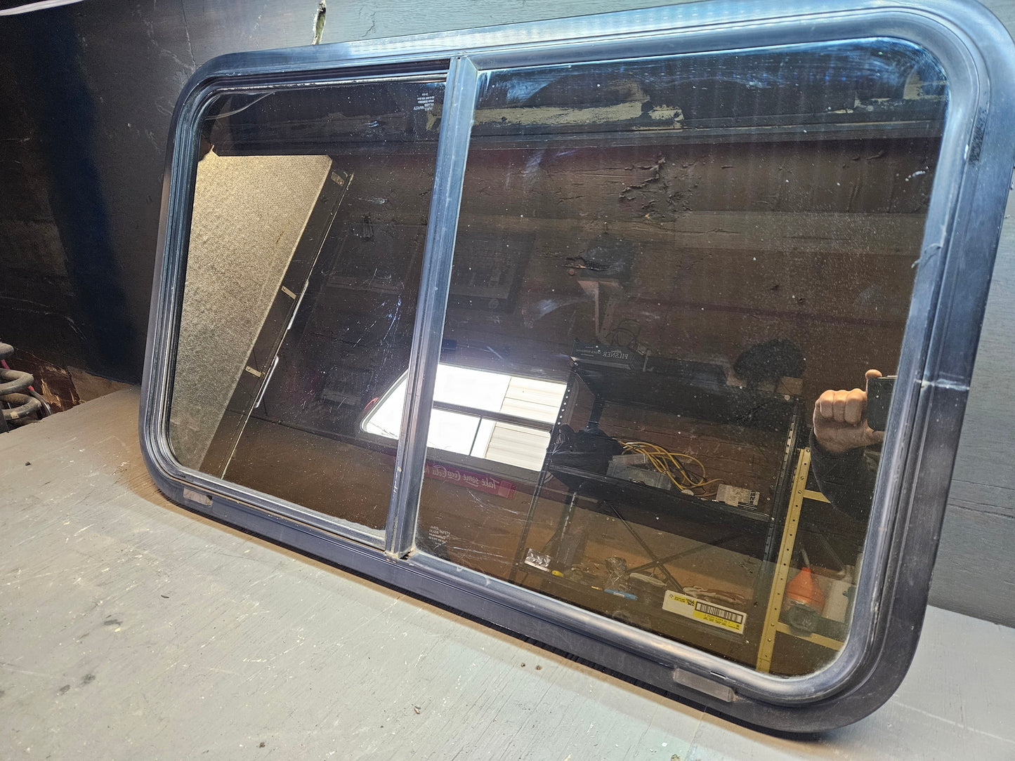 Sliding window black