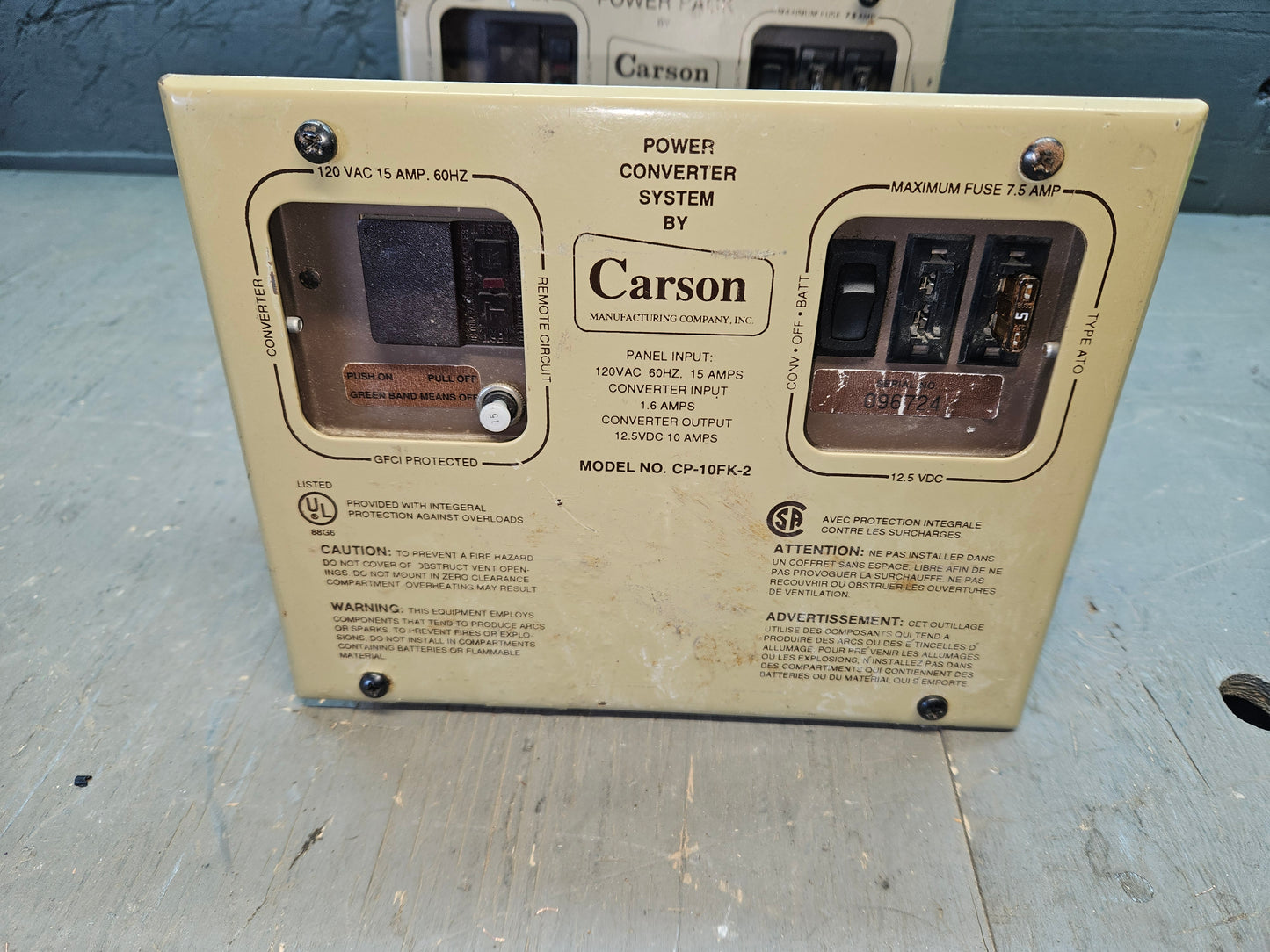 Carson power convertor