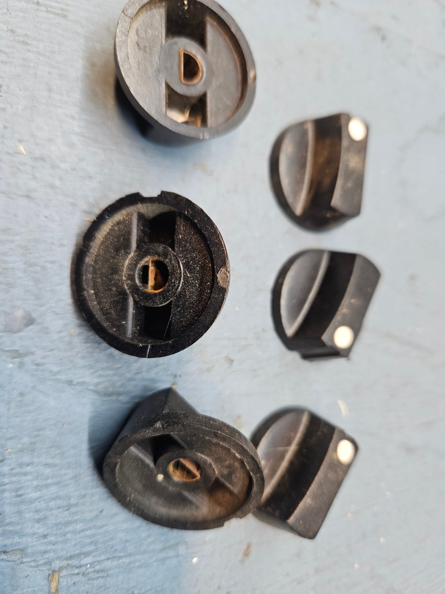 Ac control knobs, old style Coleman
