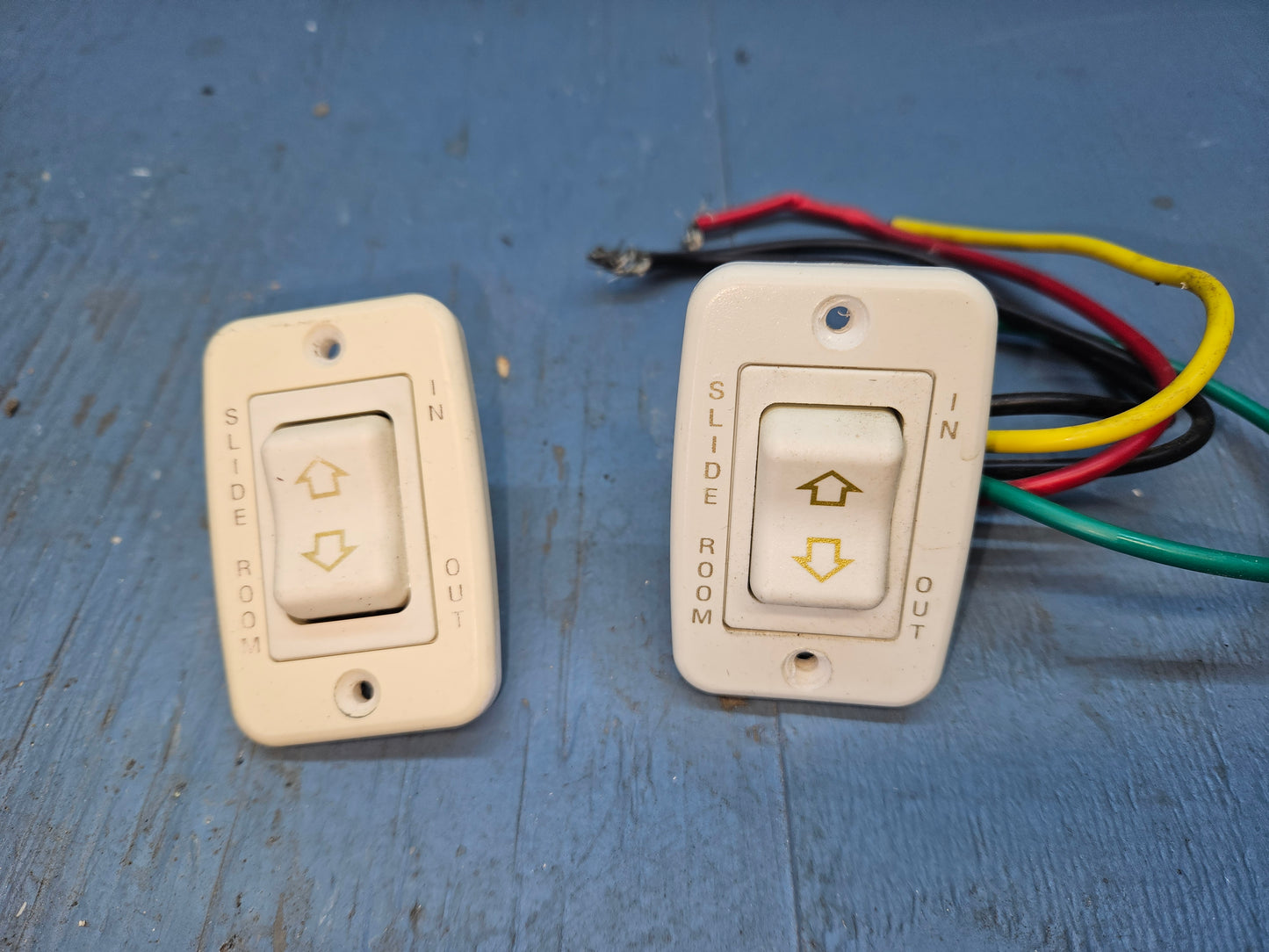 Slide out switch