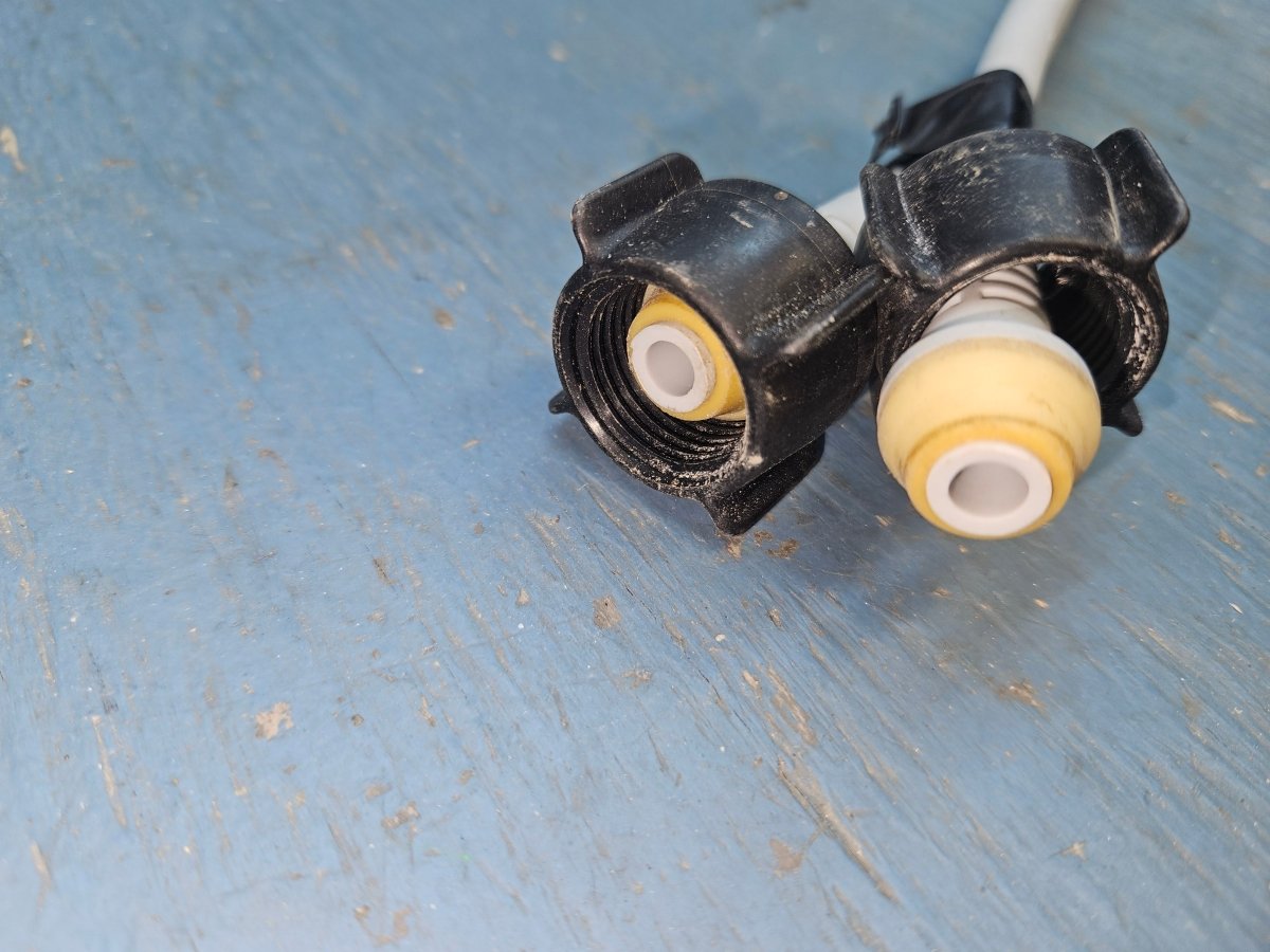 Connector hose 1/2 x 12 long