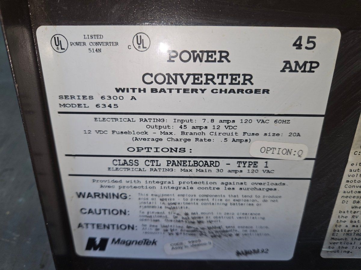 Magnetek 45amp convertor