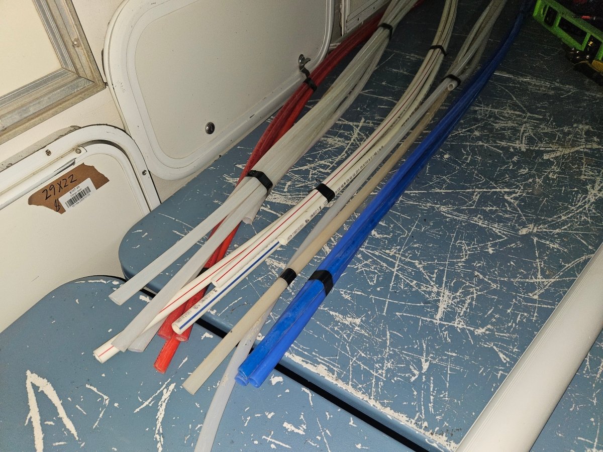 Used 1/2 inch pex pipe