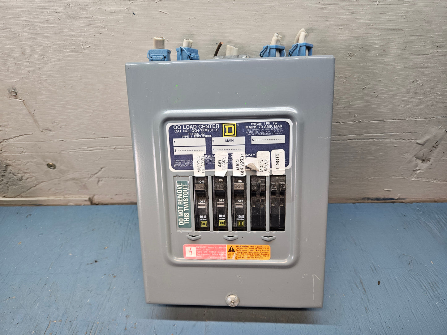 Distribution panel