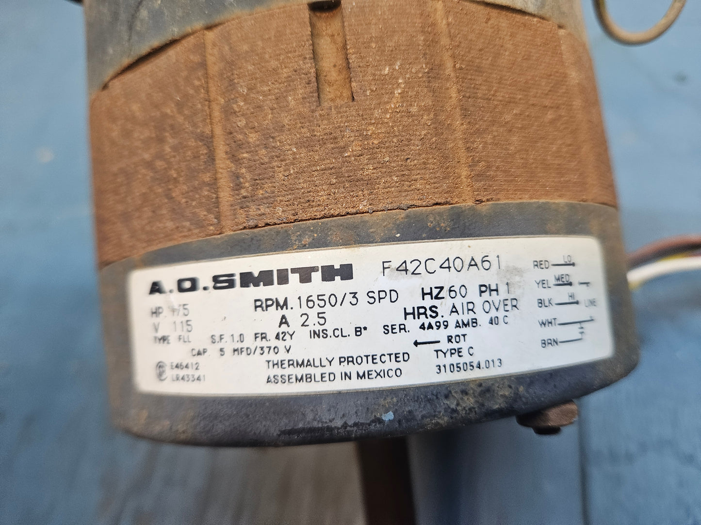 A.O Smith ac motor