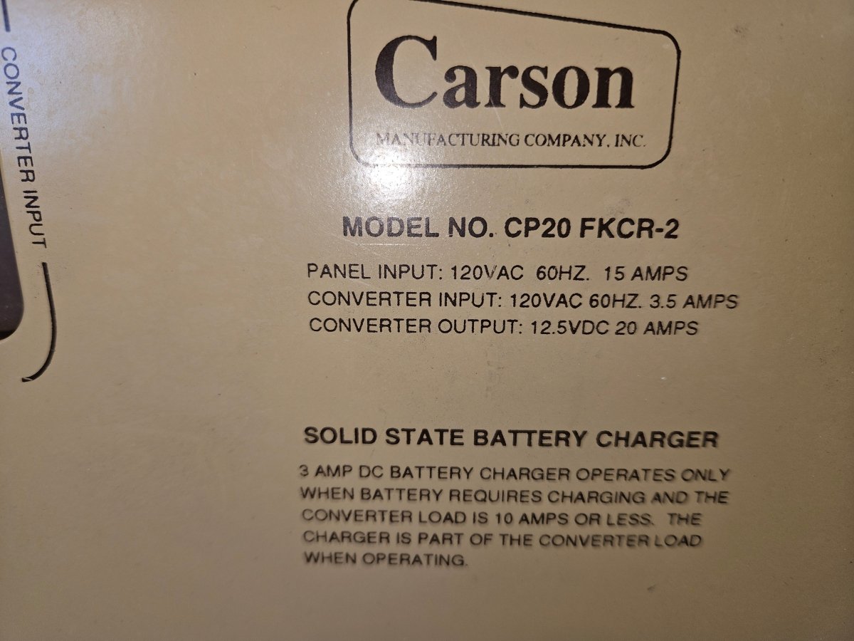 Carson power convertor