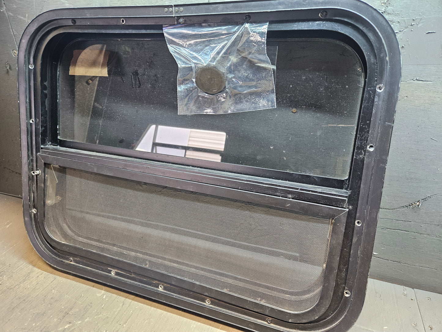 Small window black