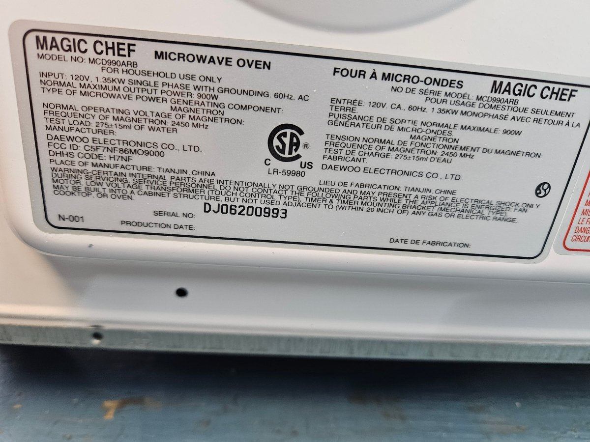 Microwave Magic Chef