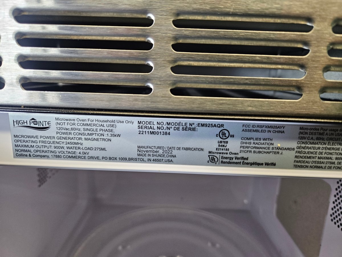 Microwave High Point