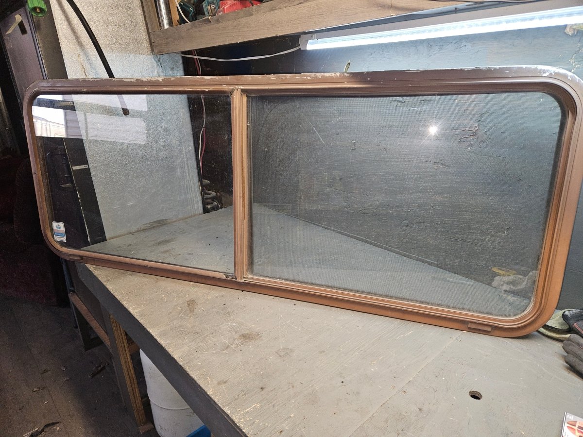 Brown sliding window