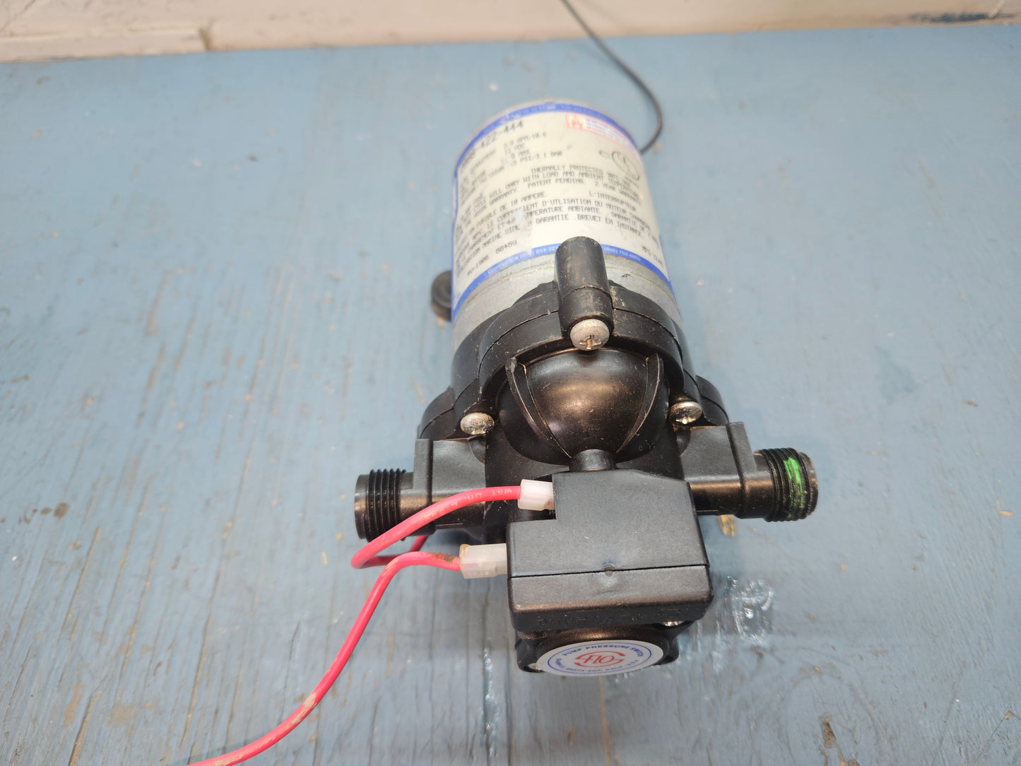 Shurflo water pump