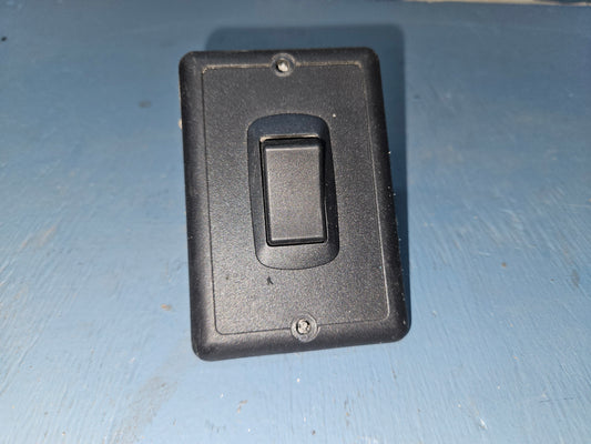 Light switch black