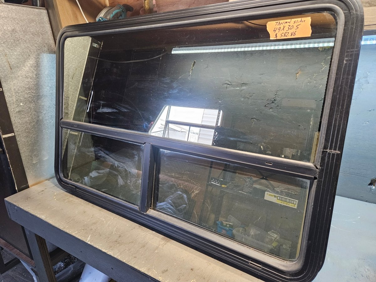 Thermal sliding window black.