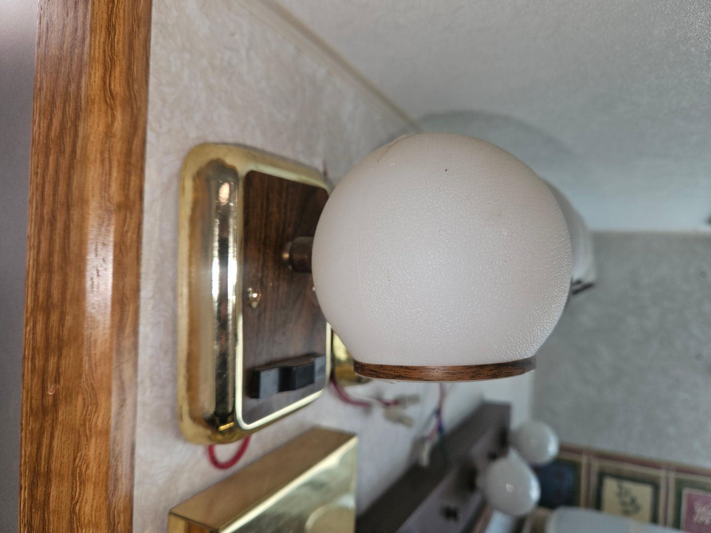 Wall mount lights, retro