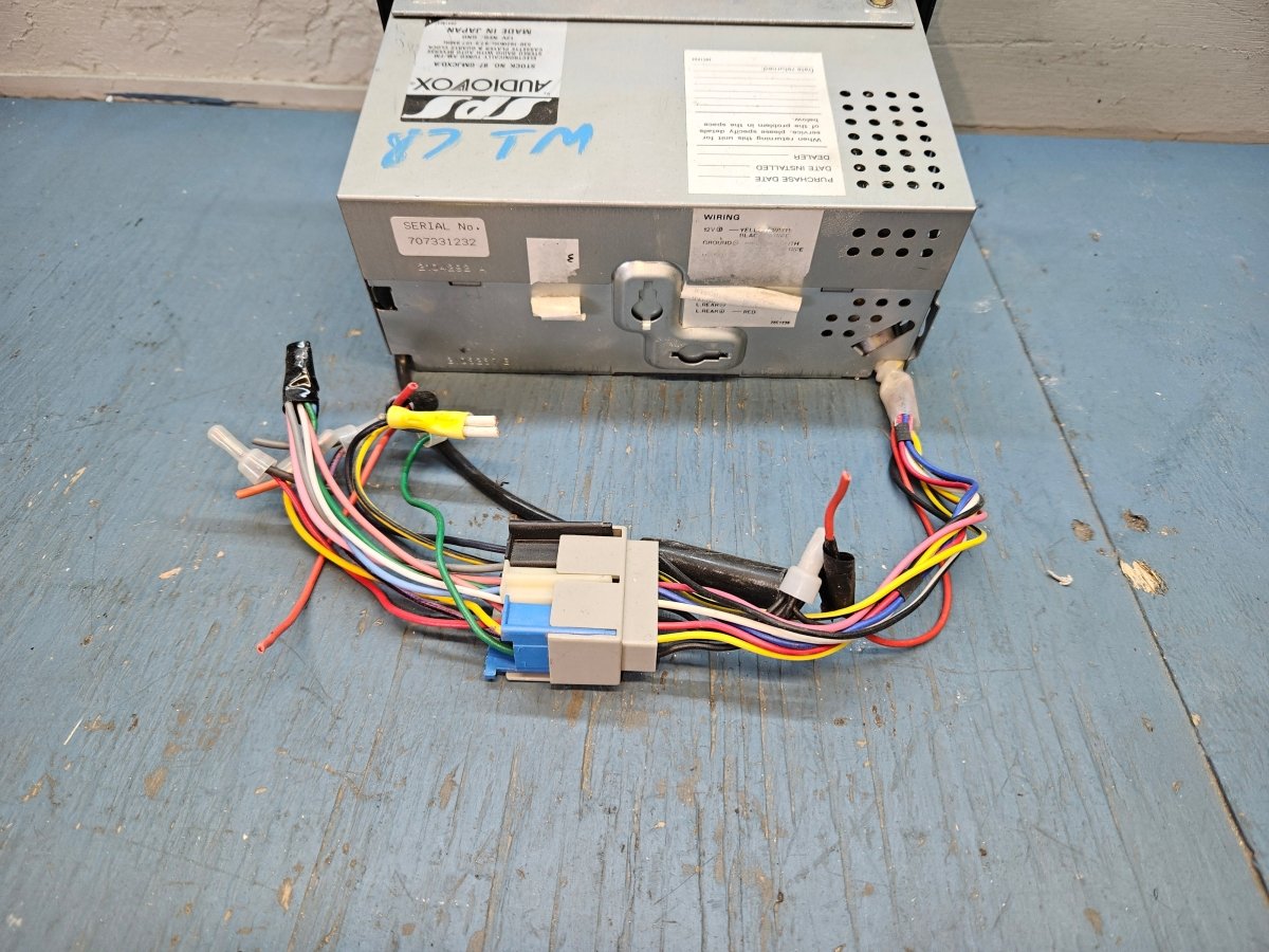 Audiovox stereo GMJCXD/A