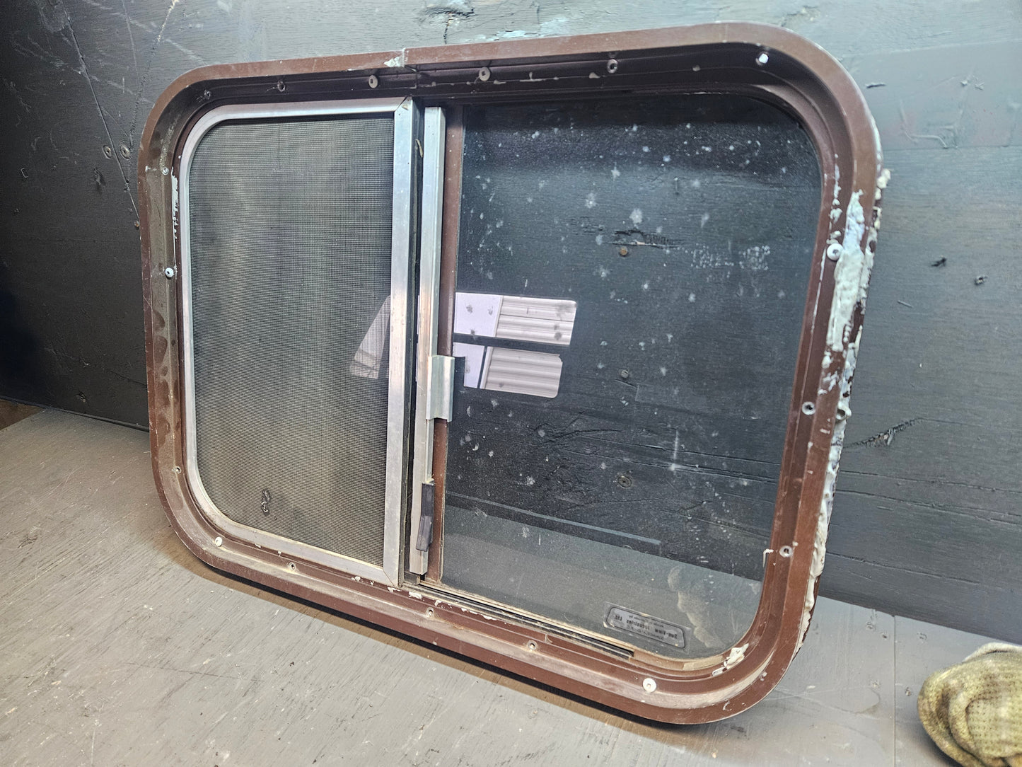 Poor condition slider brown