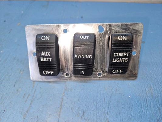 Triple light switch control