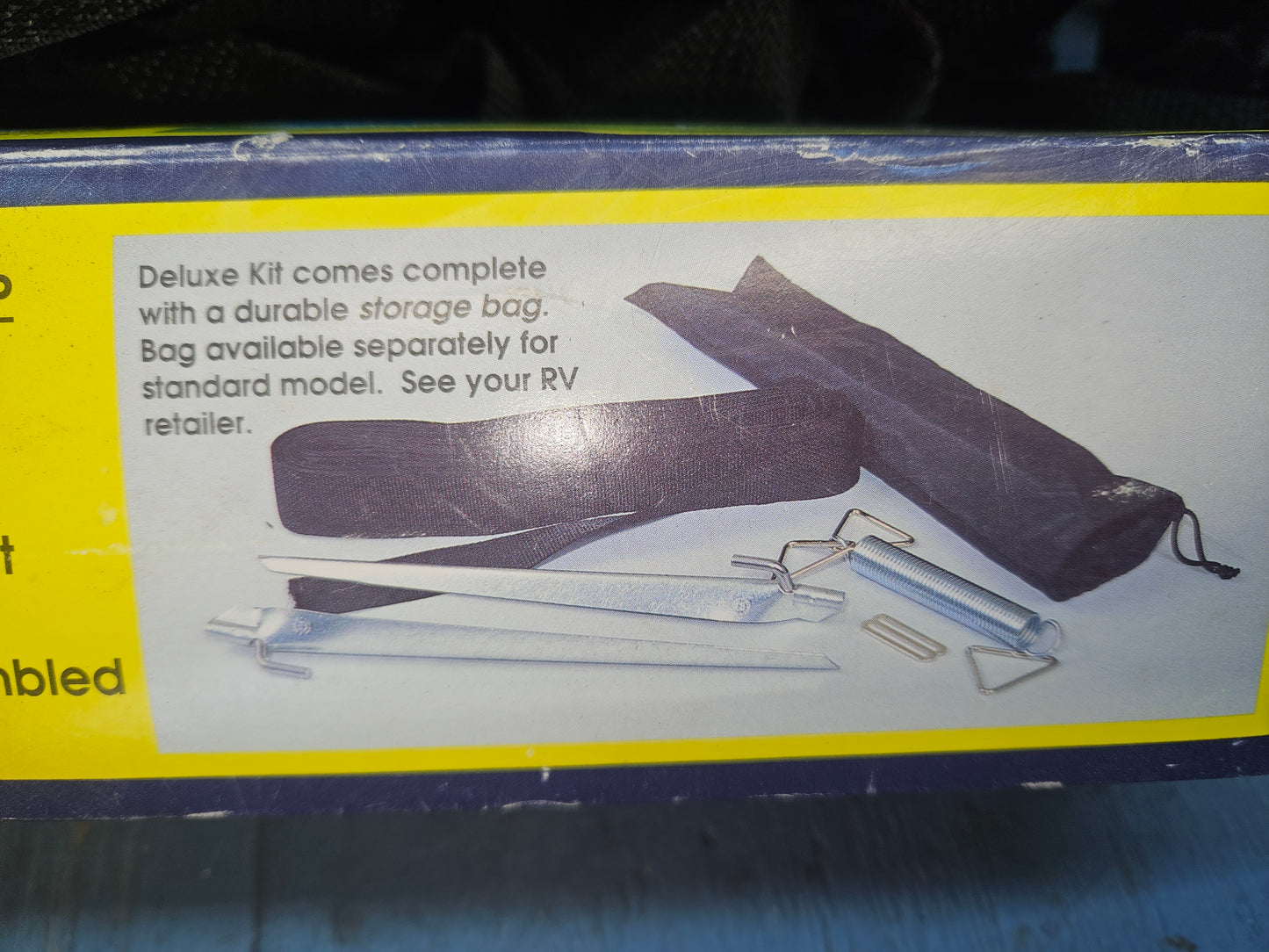 Awning hold down kit
