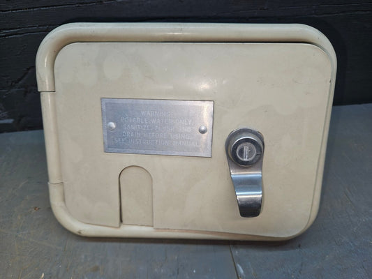 Access hatch water and electrical