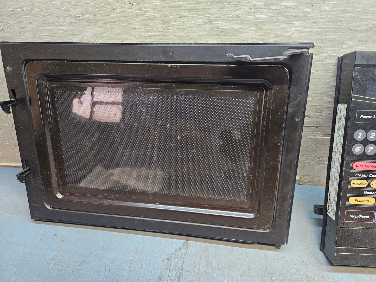 Microwave door Panasonic