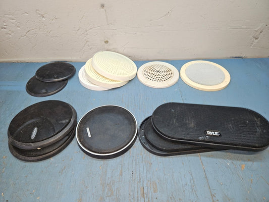 Stereo speaker grill