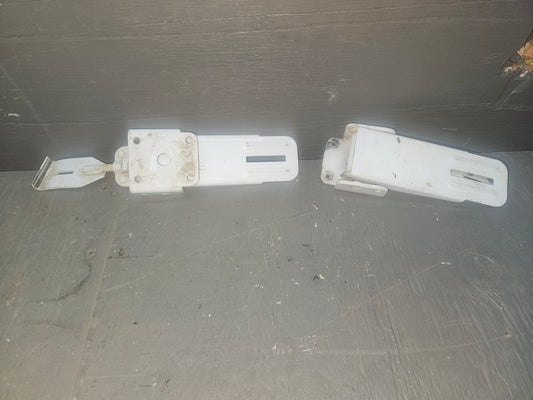 Tent trailer hold down latch's
