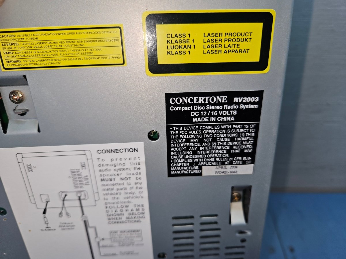 Concertone stereo RV2003