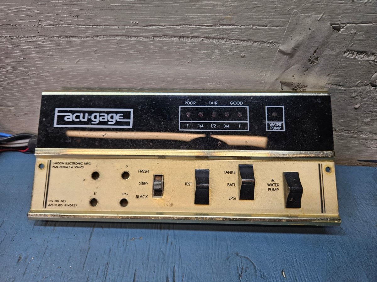 Control panel (acu gage)
