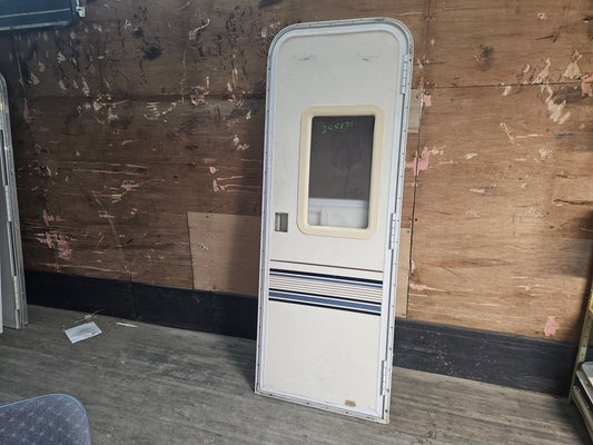 24.5x71.5 radius entry door