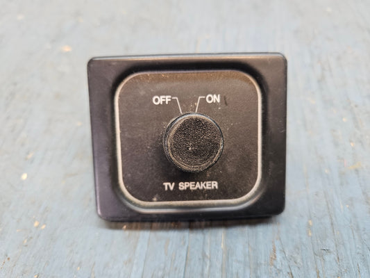 Tv speaker control switch