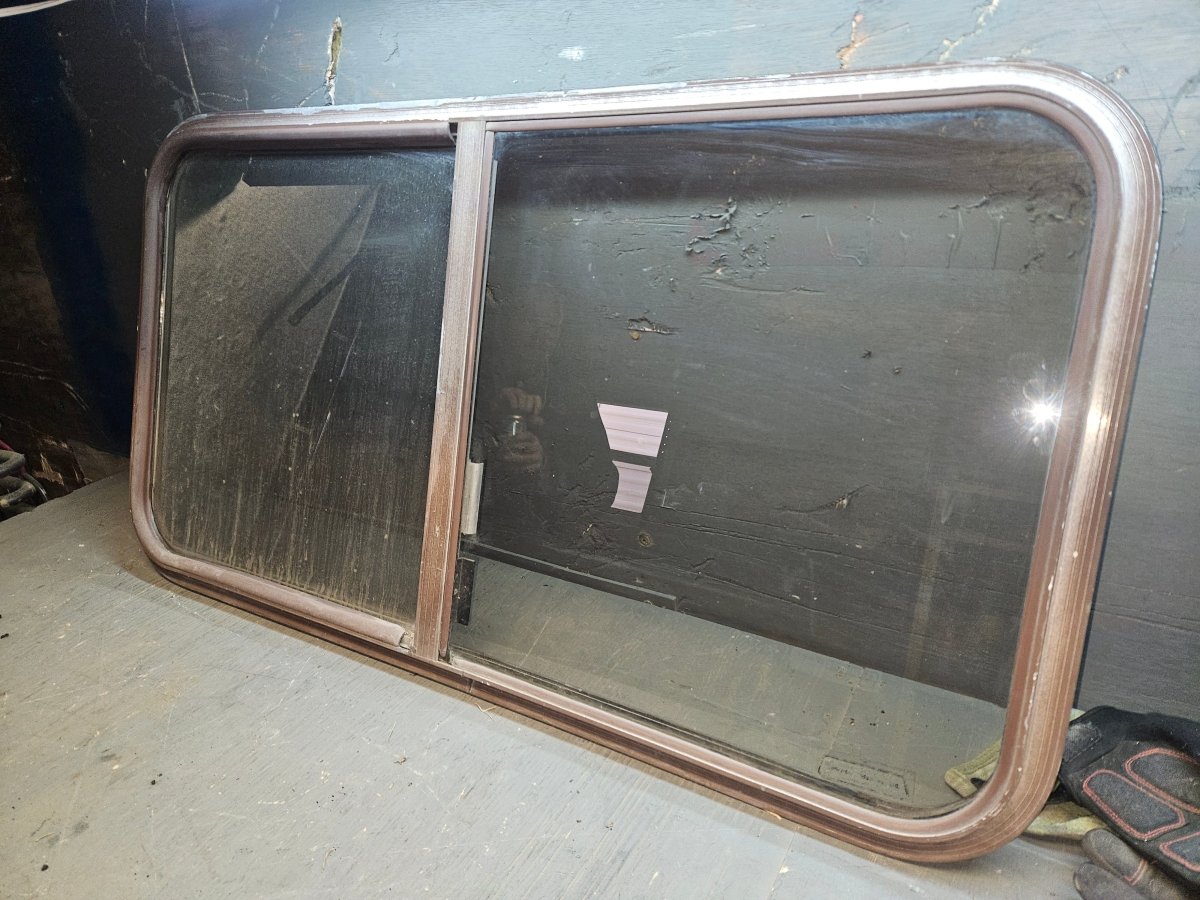 Brown sliding window