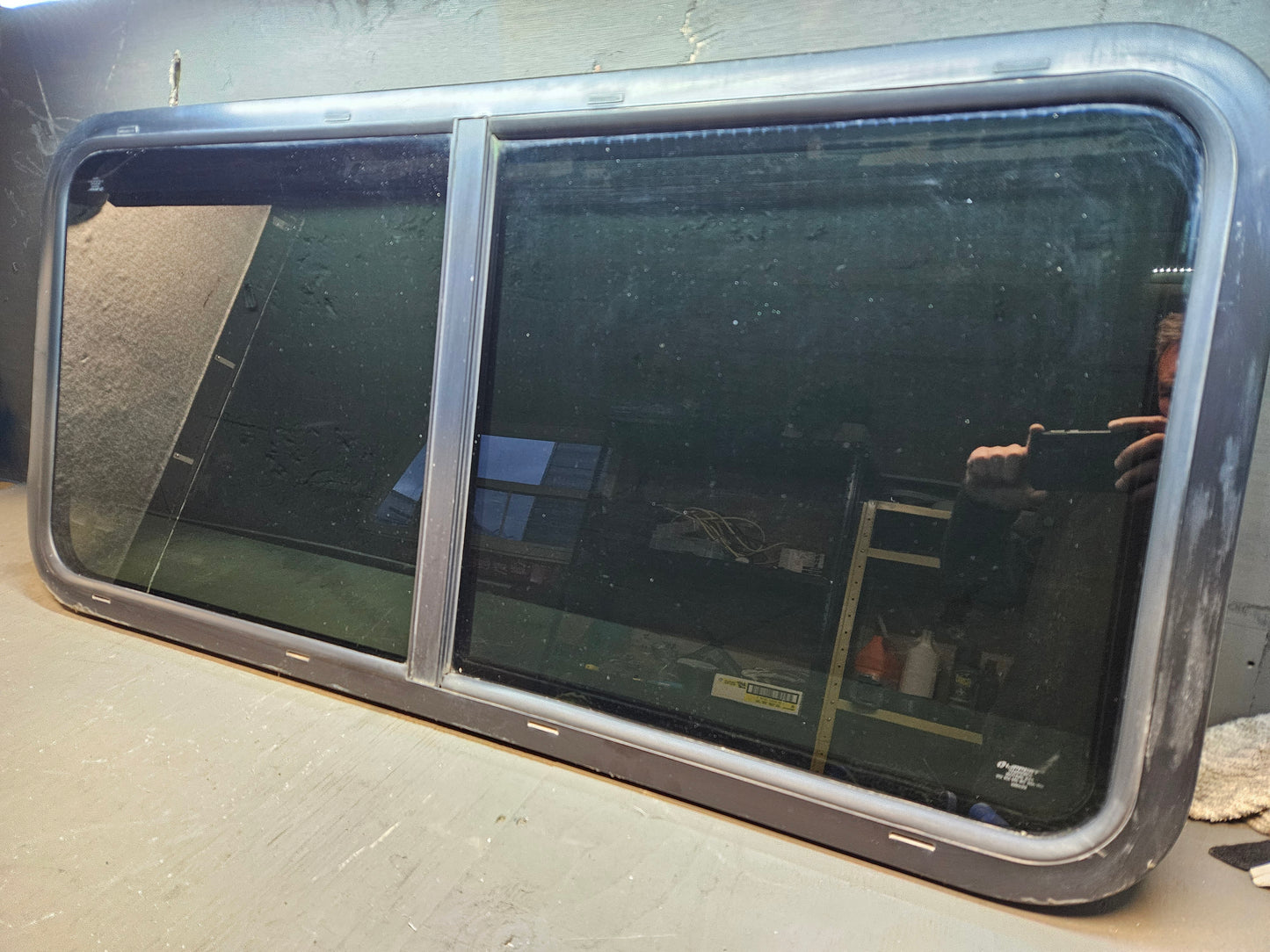 Sliding window black