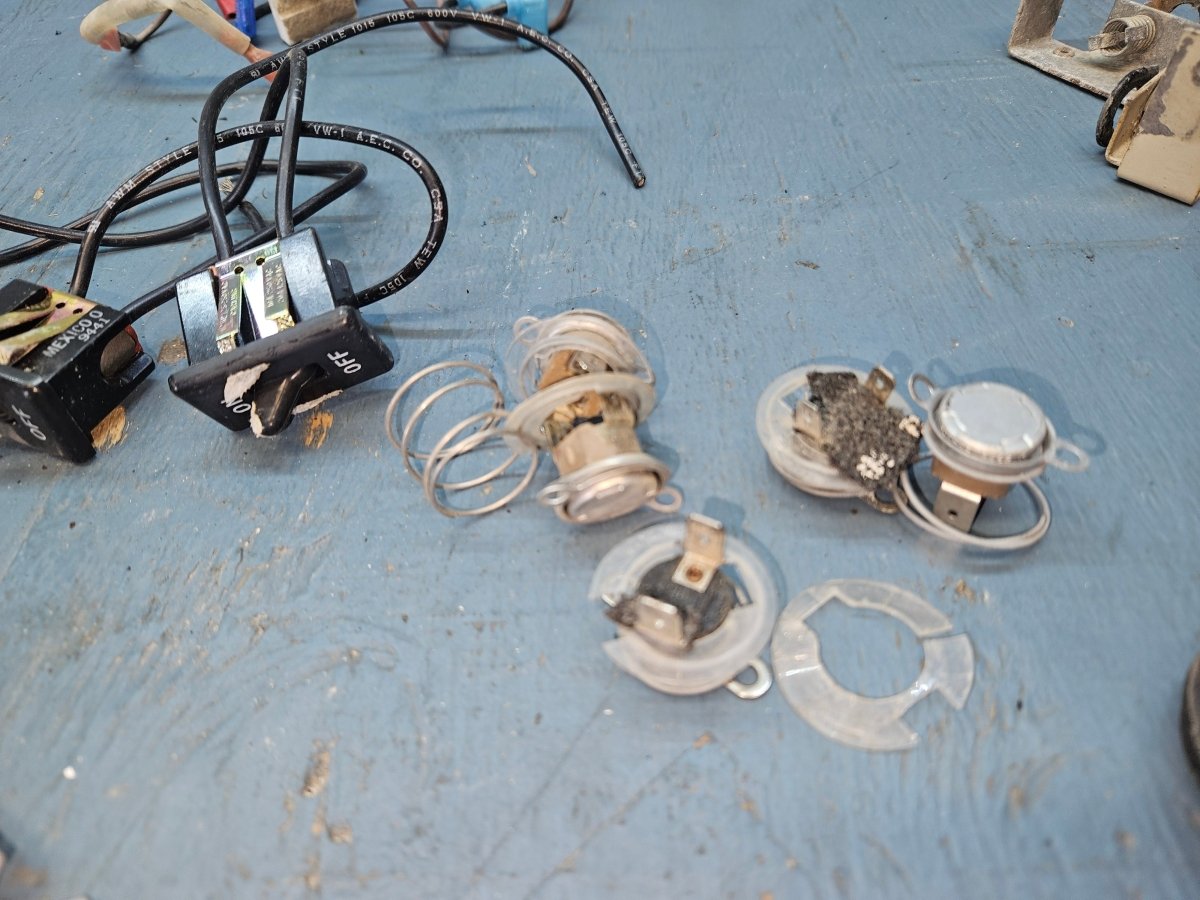 Hot water tank parts