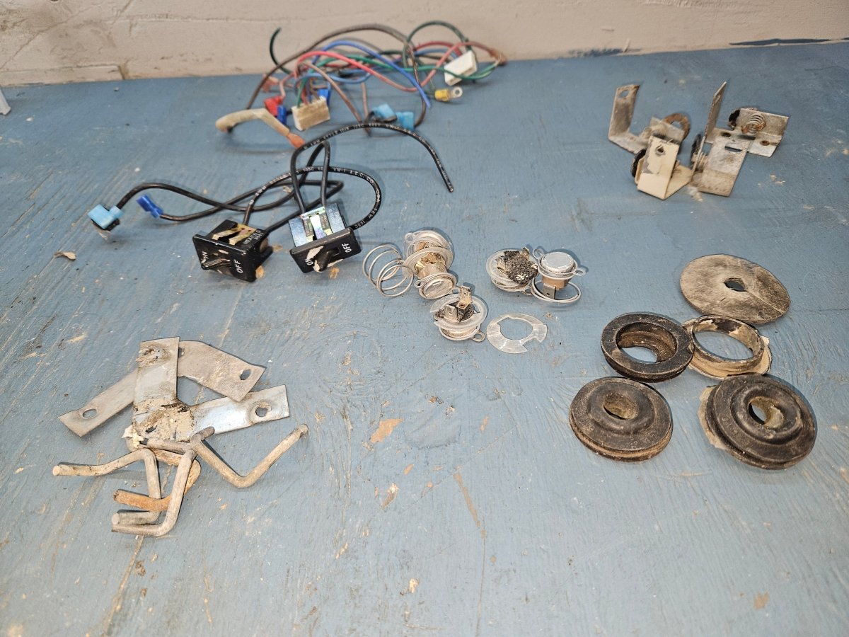 Hot water tank parts