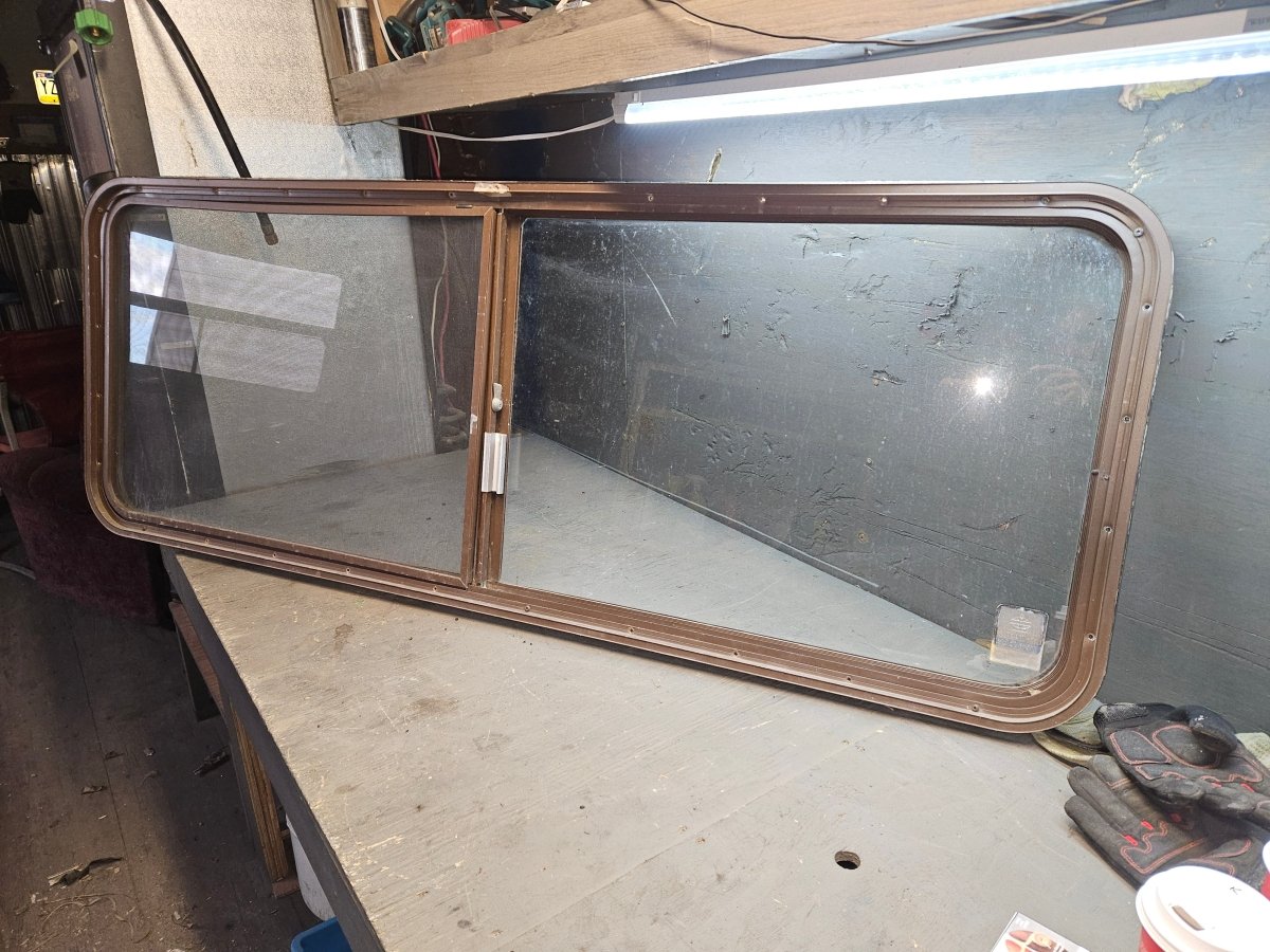 Brown sliding window