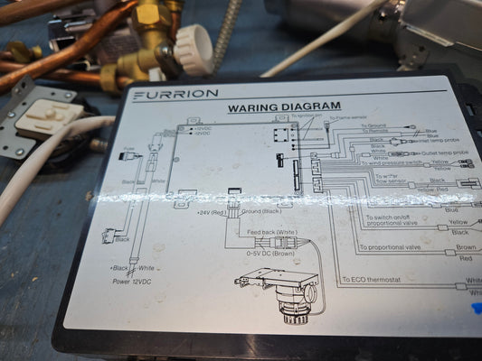 Furrion tankless hot water heater parts