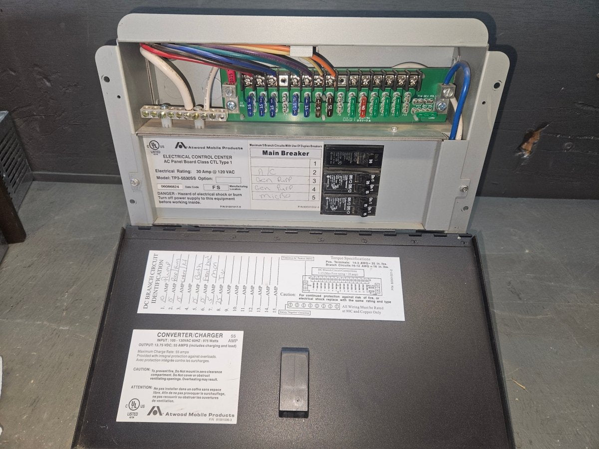 Atwood 55 amp power convertor