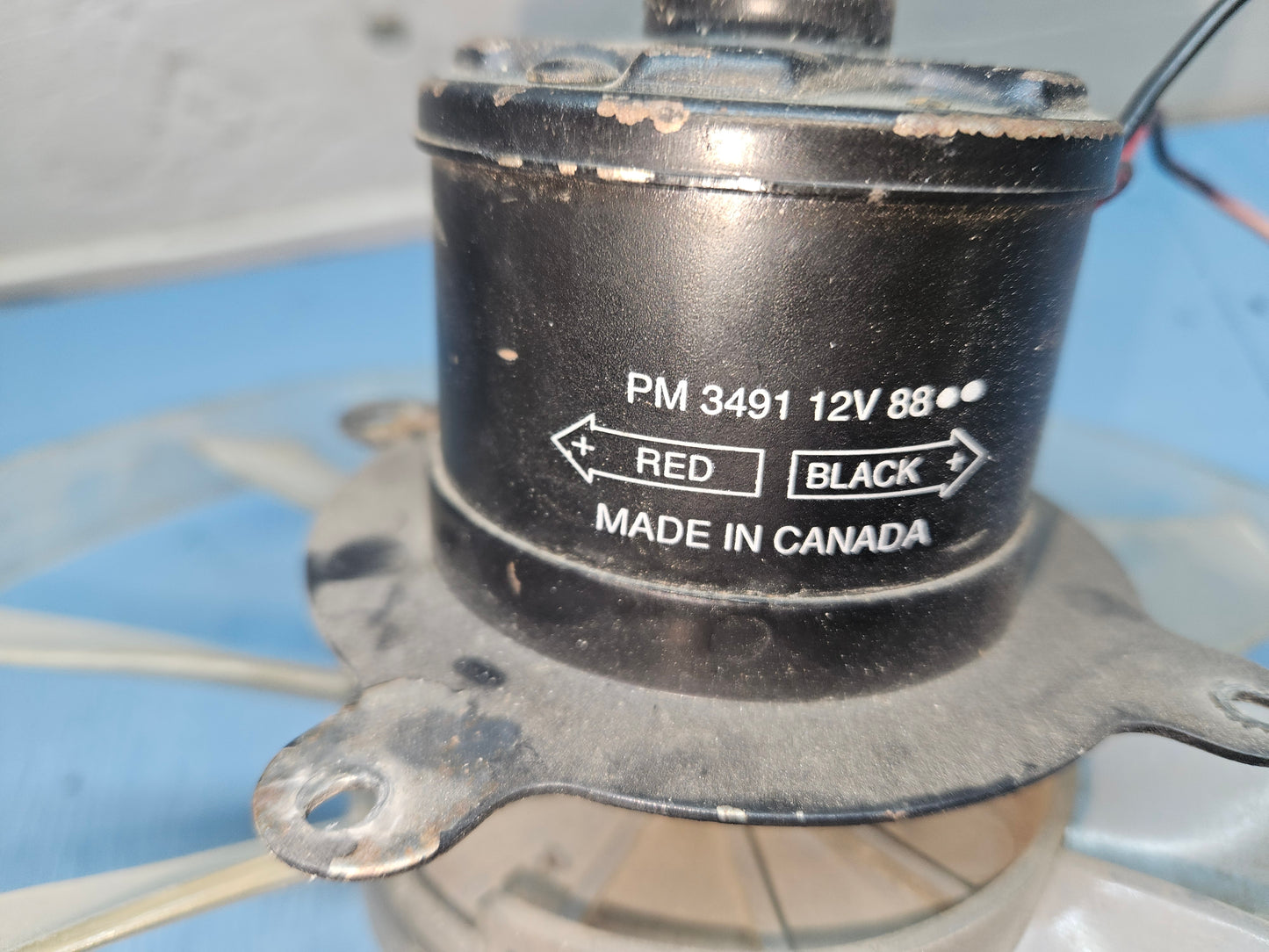 Fantastic fan motor  and blade