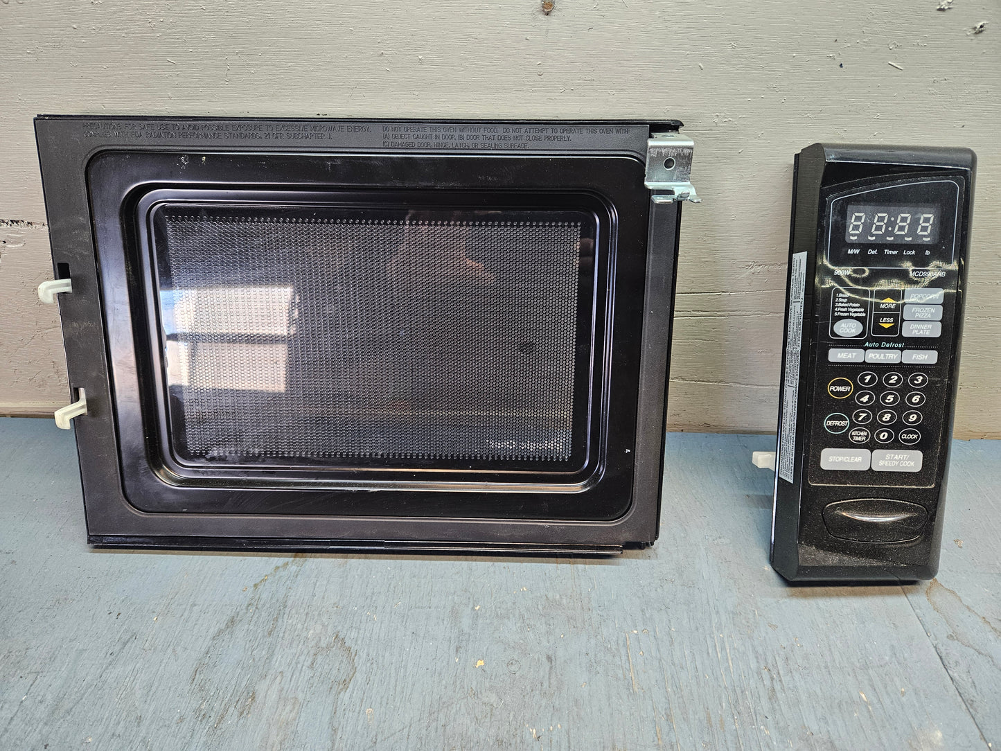 Microwave door Majic Chef
