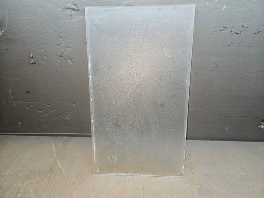 Entry door window glass