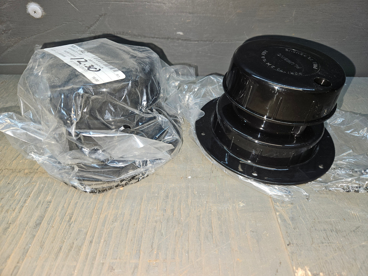 New Plumbing vents black