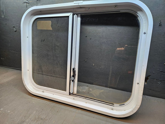 Slider window white
