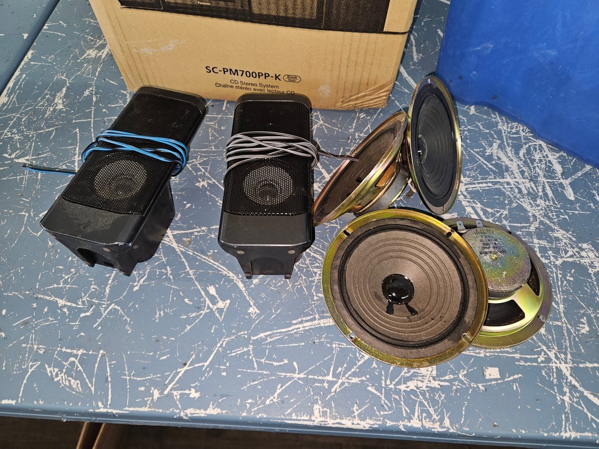 Stereo speakers different styles to choose from