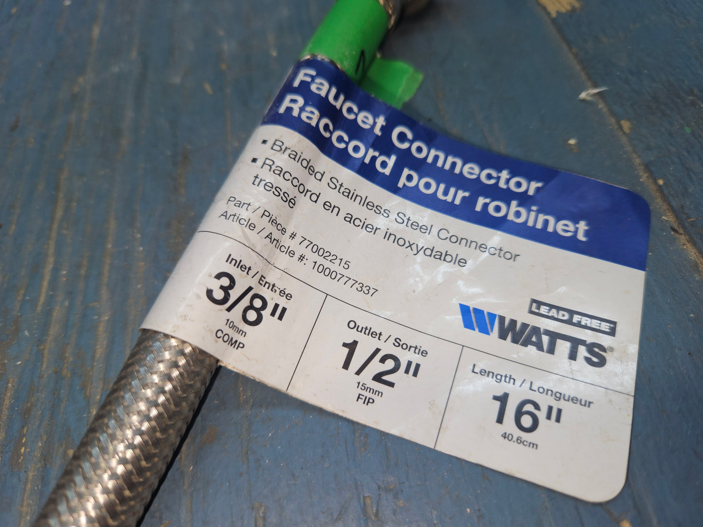 Faucet connector hose