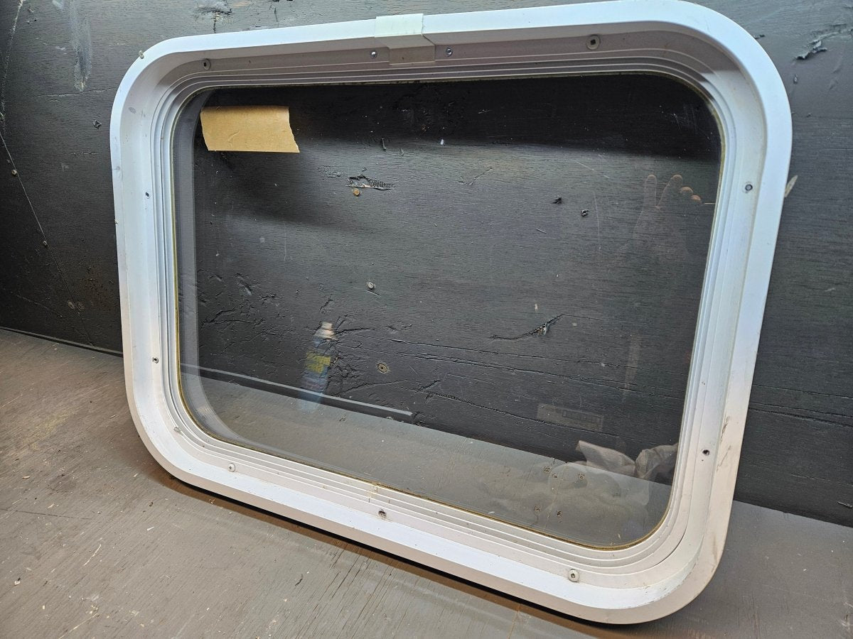 Solid window white
