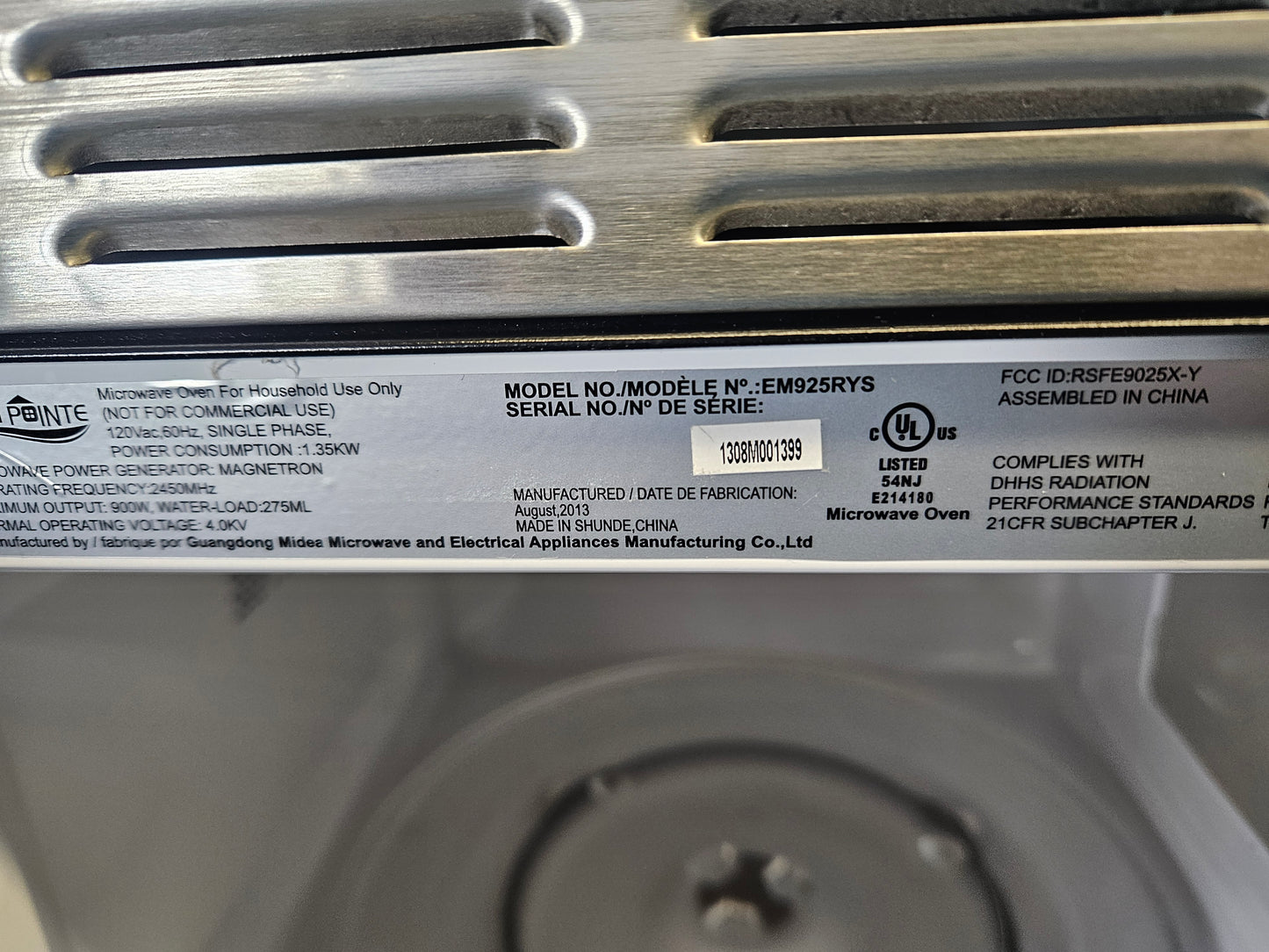 Microwave High Point