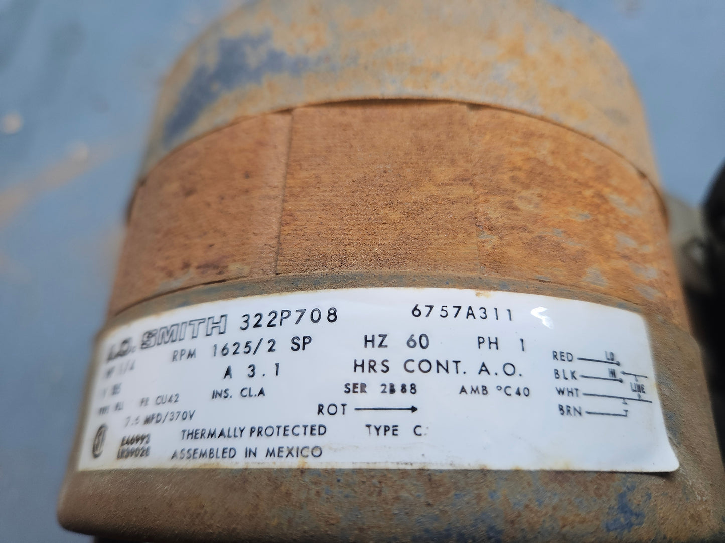A.O Smith ac motor