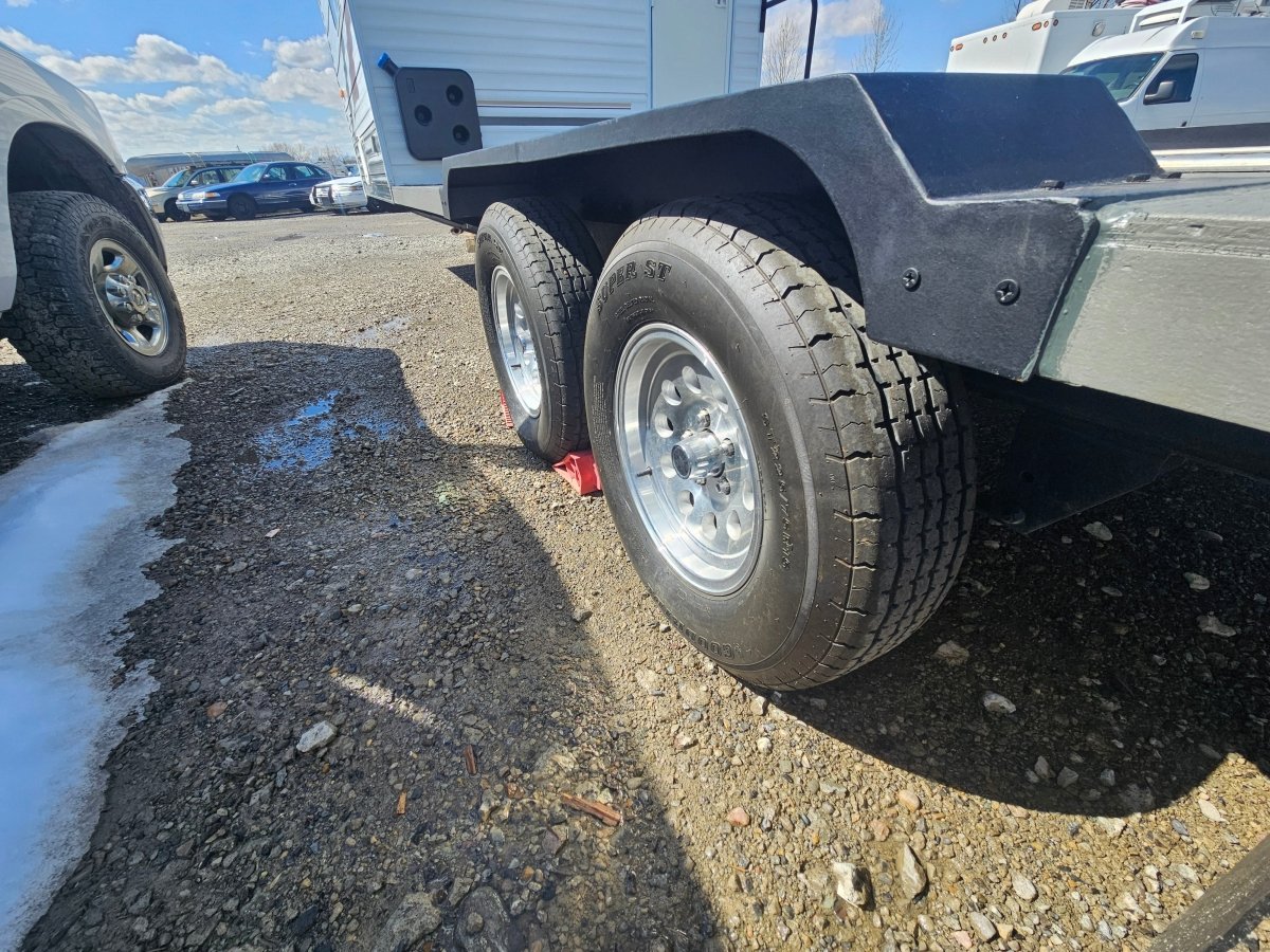 Custom built toy hauler
